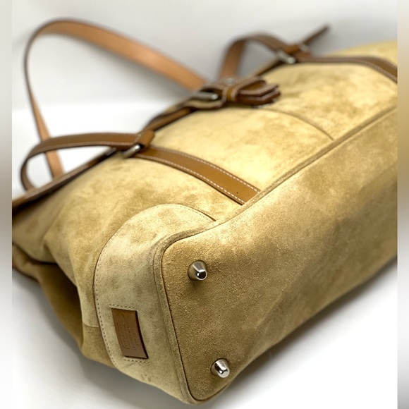 COACH💥RARE-VINTAGE~SOLD OUT💥Hampton Suede Satchel - Picture 14 of 14